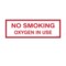 Nevs Printed Chart Tape - No Smoking Oxygen In Use, PK3 NT-122 - alternate 1